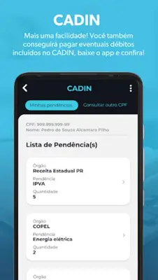 Receita Paraná android App screenshot 0